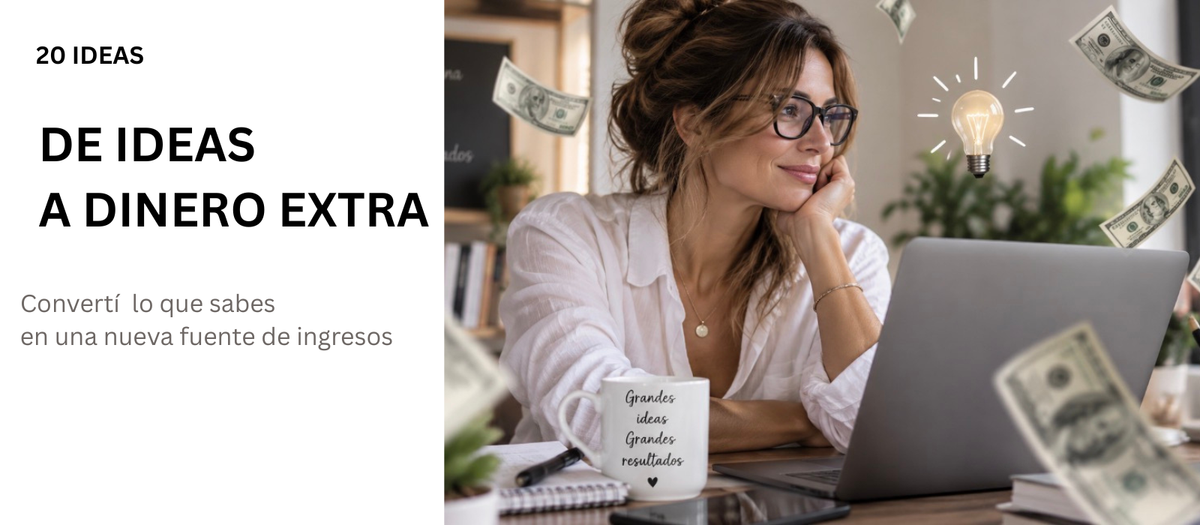 De Ideas a Dinero Extra + 20 ideas